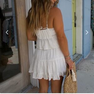 Elegant White Summer Dress